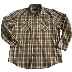 Pendleton Frontier Plaid Snap Shirt
